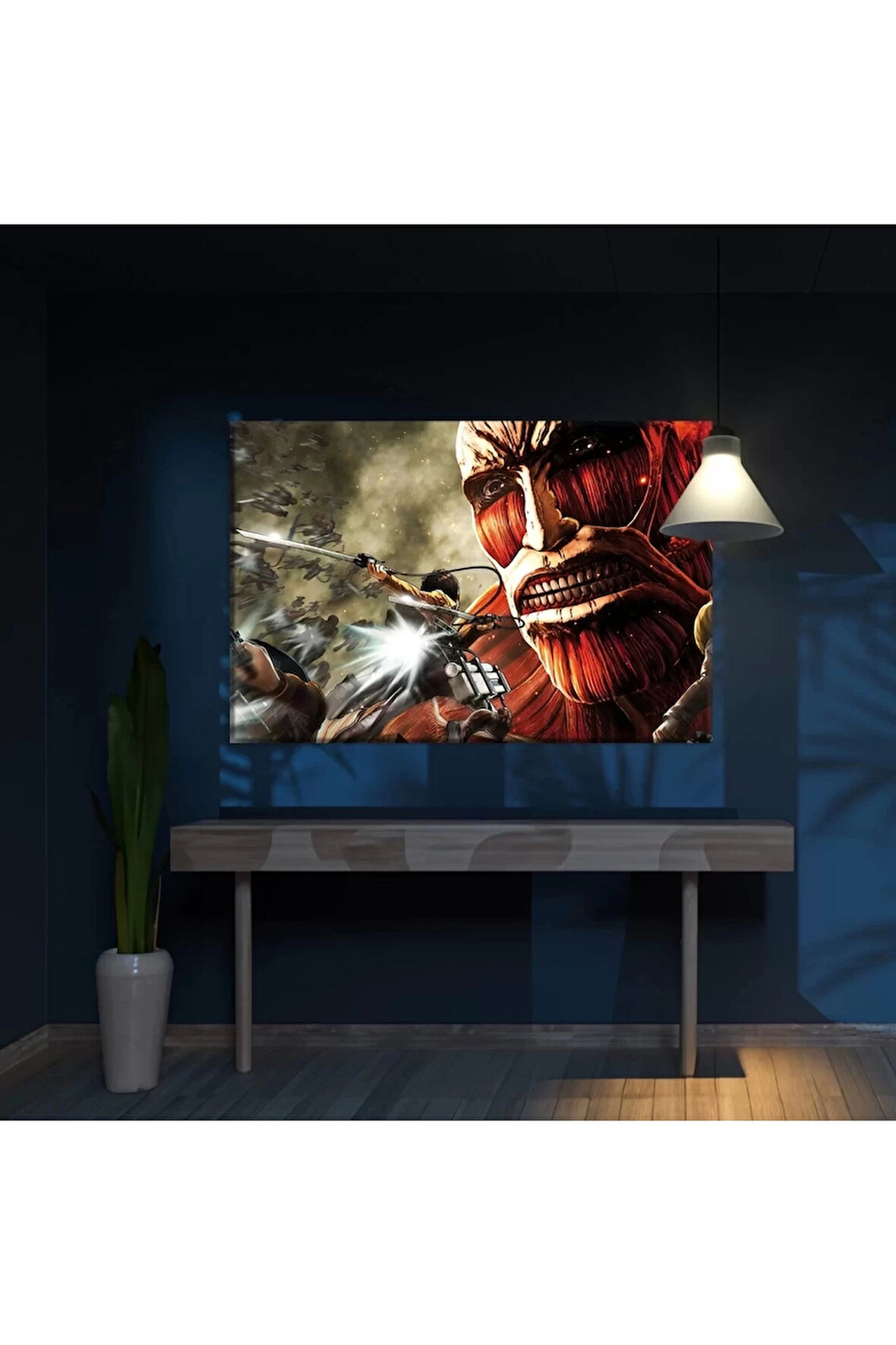 Attack On Titan Kanvas Tablo