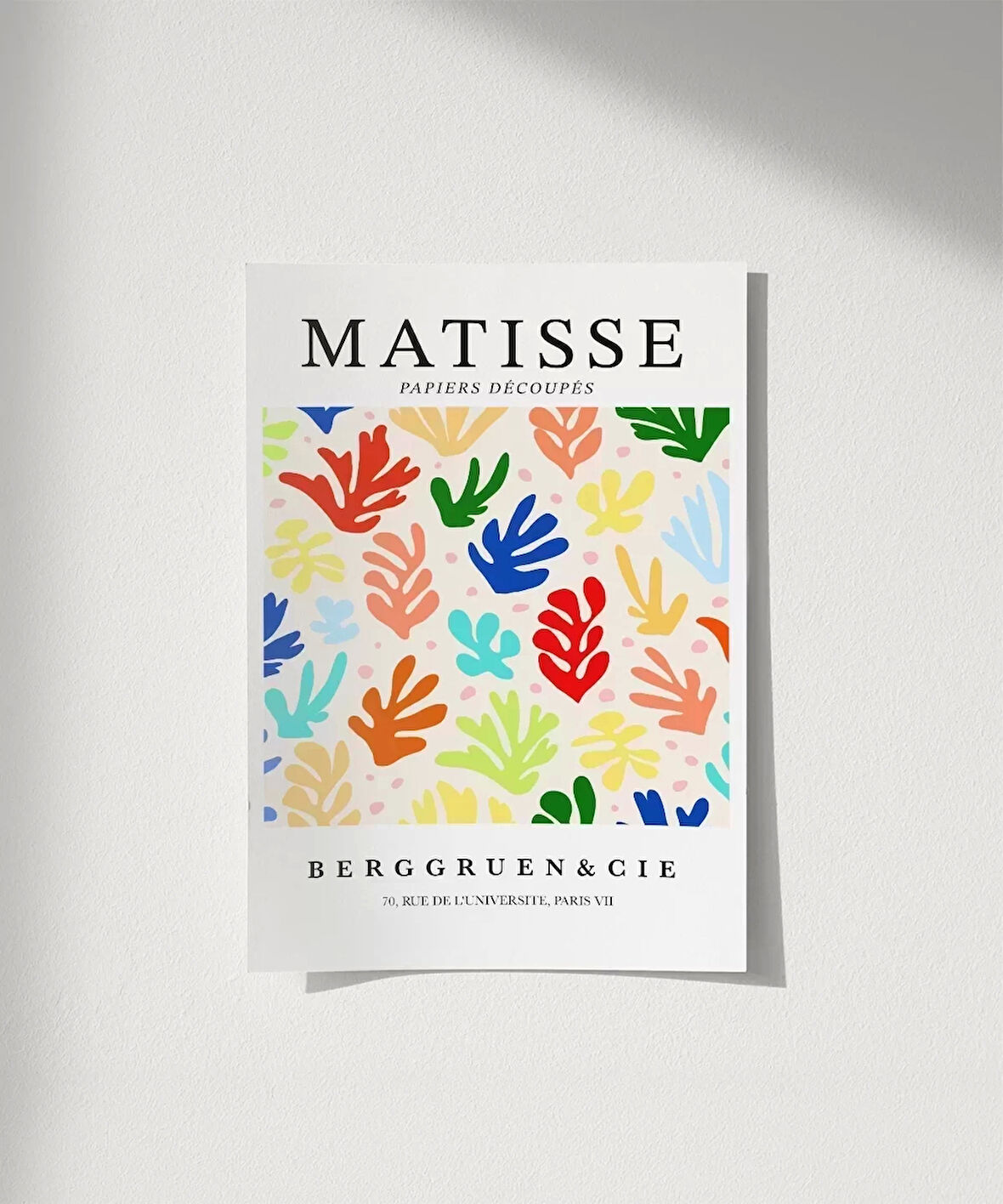 Çerçevesiz Poster Matisse Papiers Découpés No 2