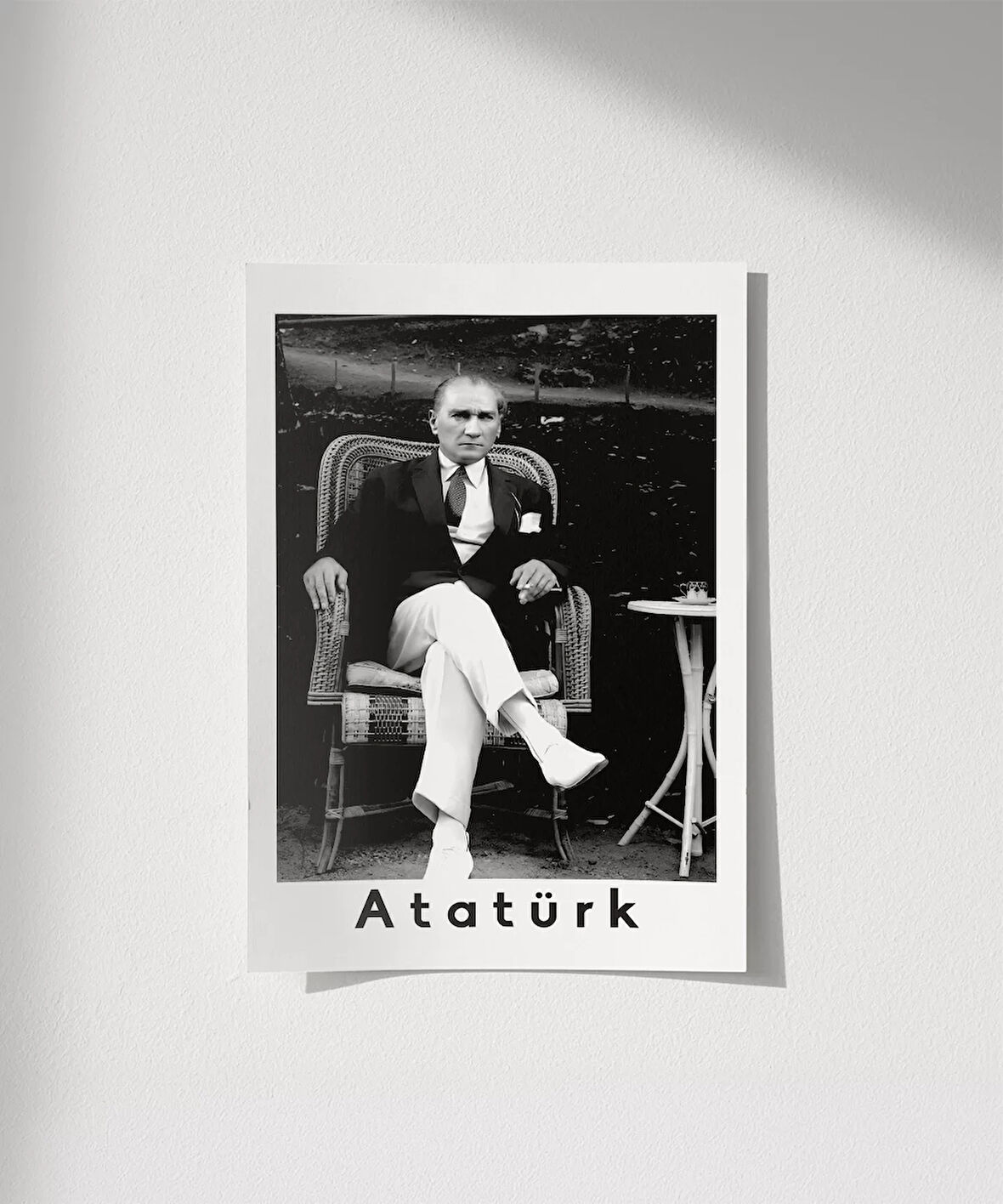 Çerçevesiz Poster Ebedi Lider