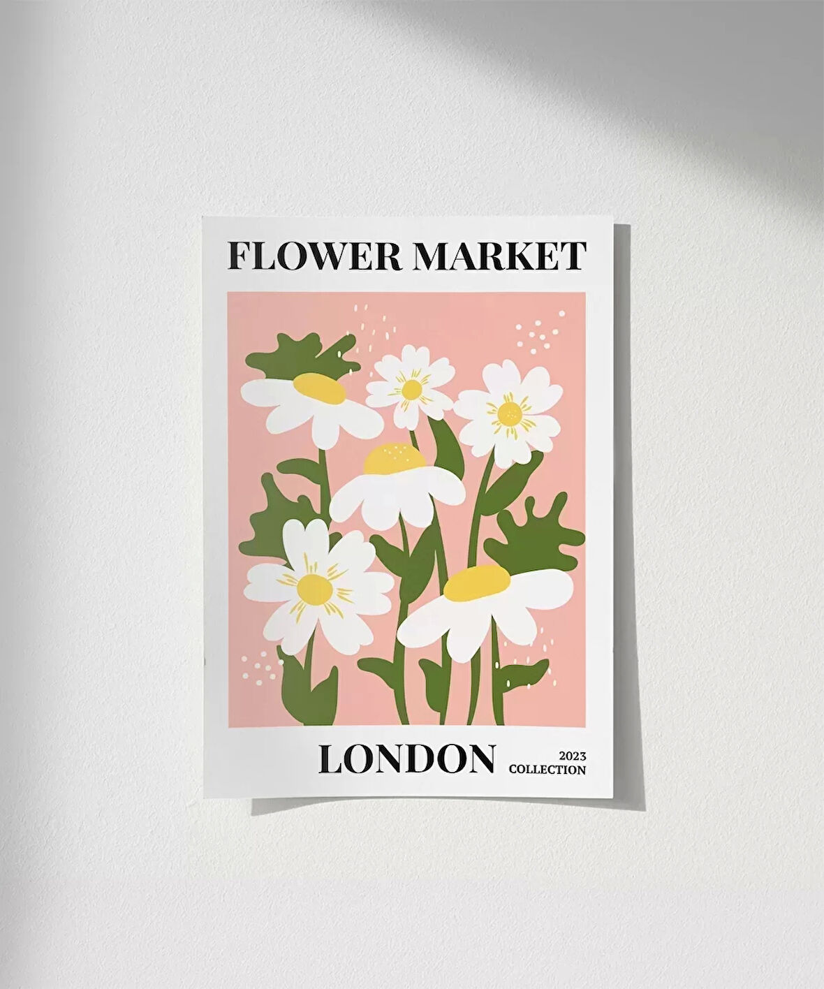 Çerçevesiz Poster Londra'nın Neşeli Papatyaları