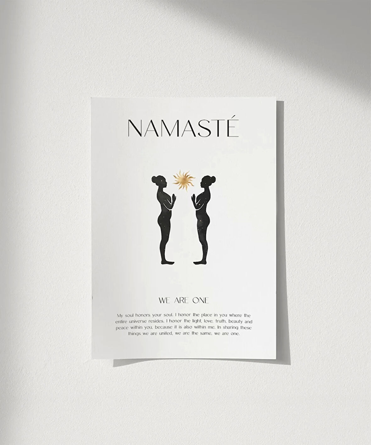 Çerçevesiz Poster Işıkta Buluşma