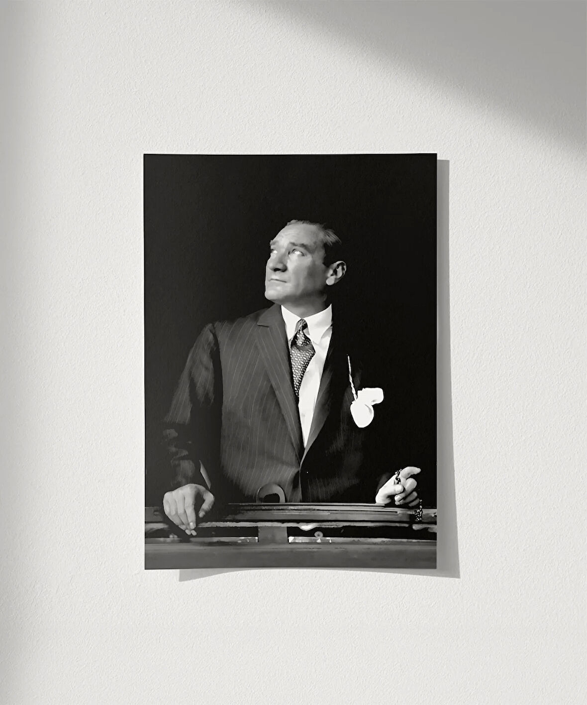 Çerçevesiz Poster Ufka Bakan Lider