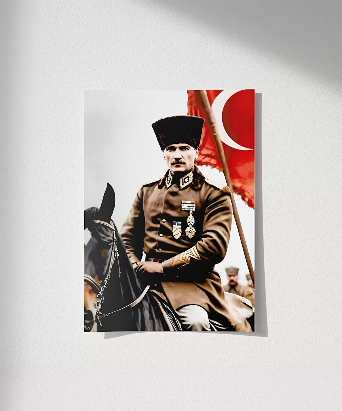 Çerçevesiz Poster Liderin Kararlılığı