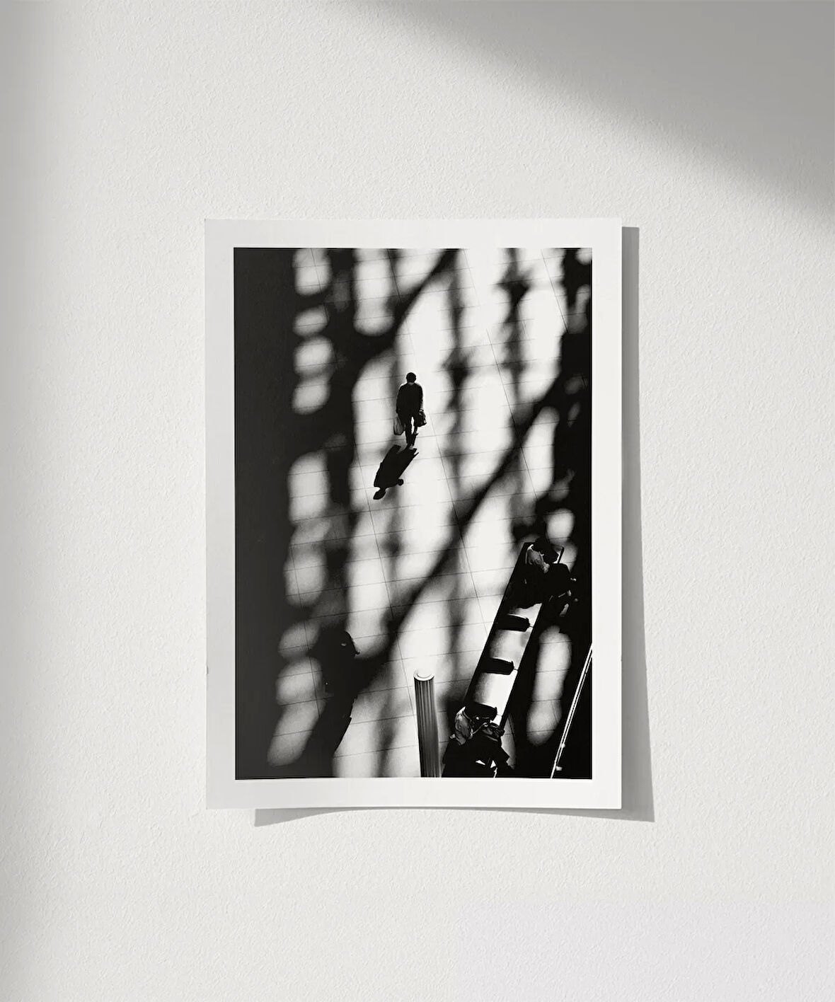 Çerçevesiz Poster Işık ve Gölgenin Dans