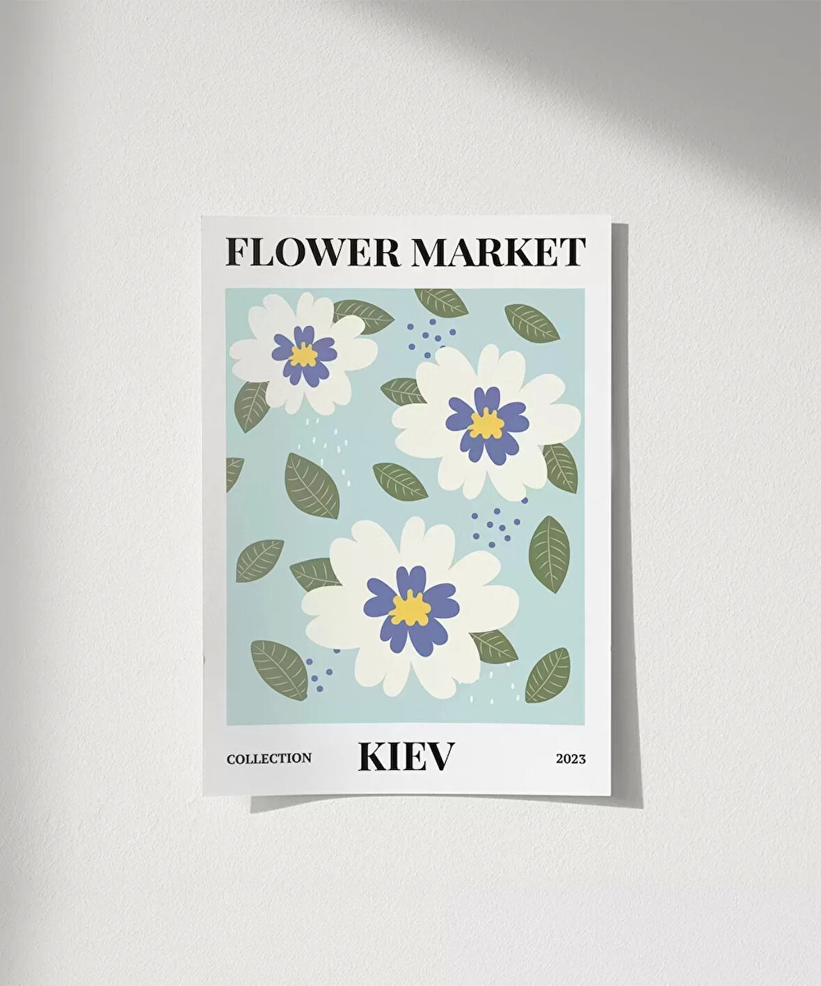 Çerçevesiz Poster Doğanın Kiev'deki Zarafeti