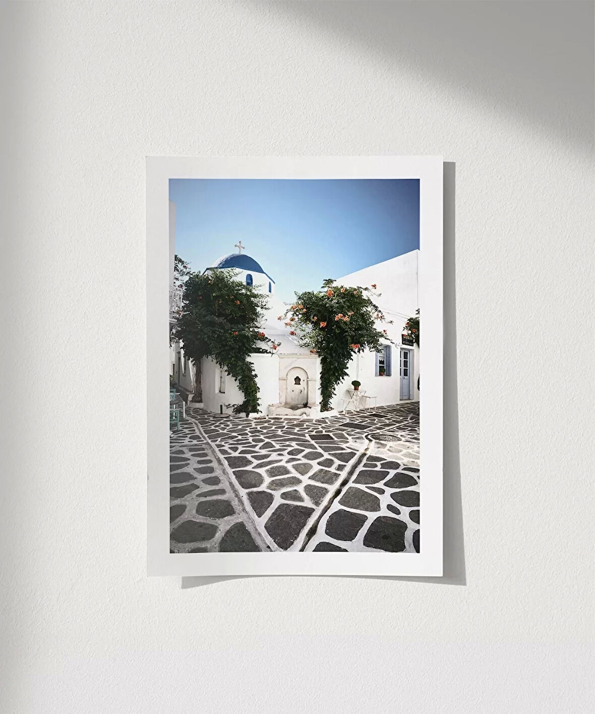 Çerçevesiz Poster Geleneksel Akdeniz Mimarisi