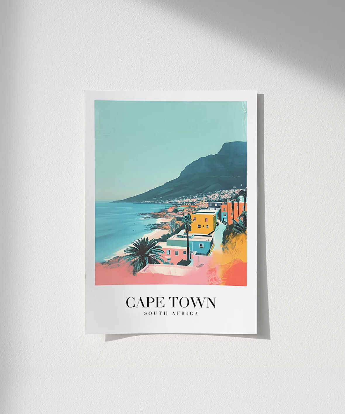 Çerçevesiz Poster Güney Afrika Masa Dağı