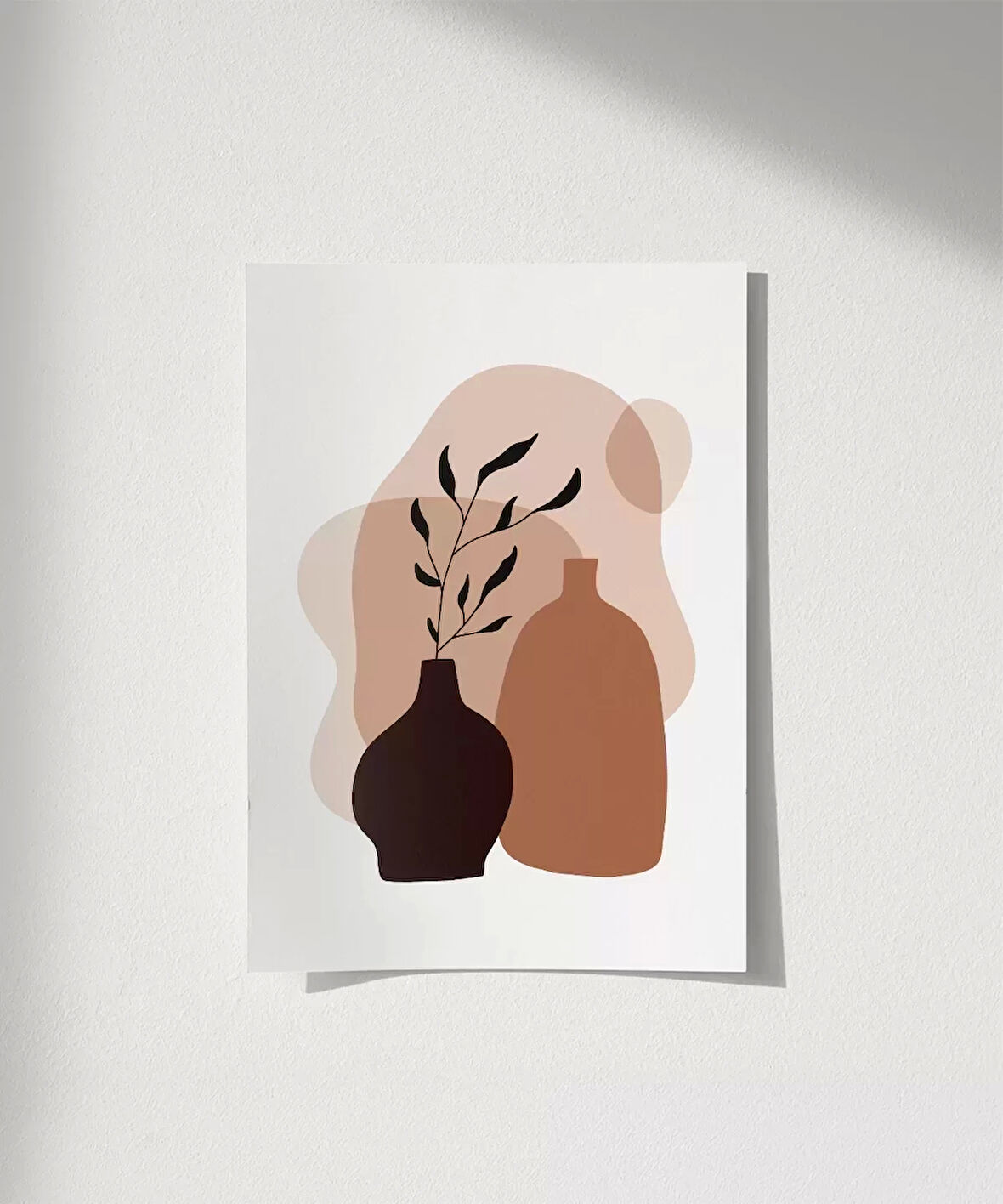 Çerçevesiz Poster Bohem Vazo