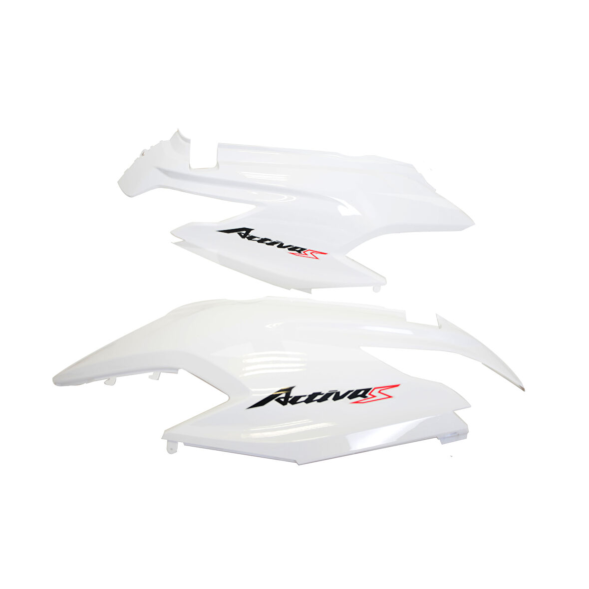 Honda Activa S Arka Grenaj Sağ-Sol Takım Sele Altı Beyaz - Yeni Model