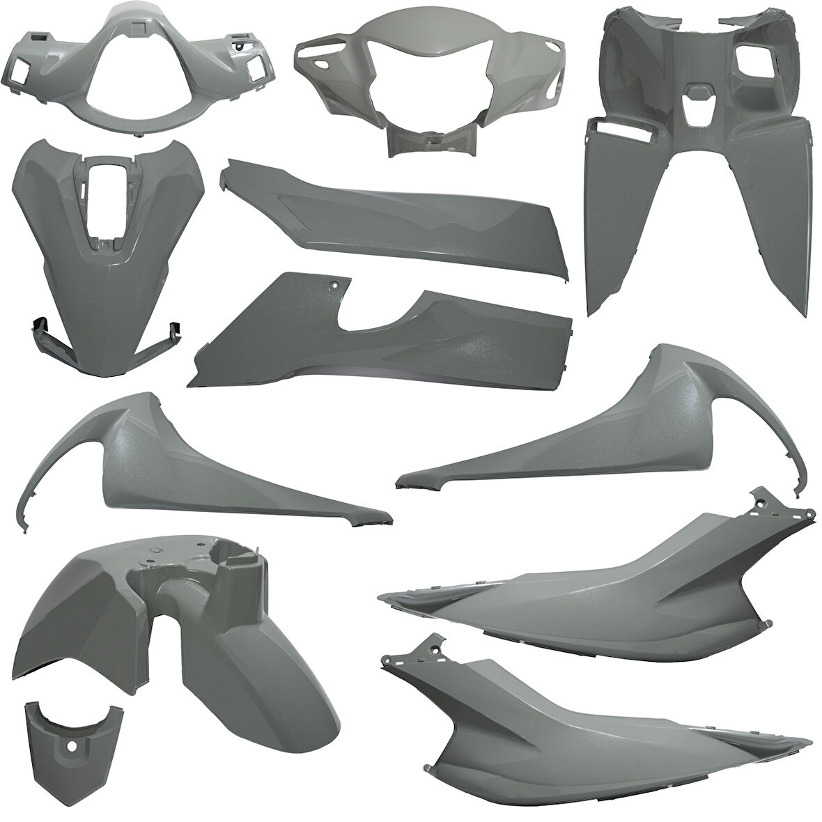 Honda Dio 110 Kaporta Set Nardo Gri