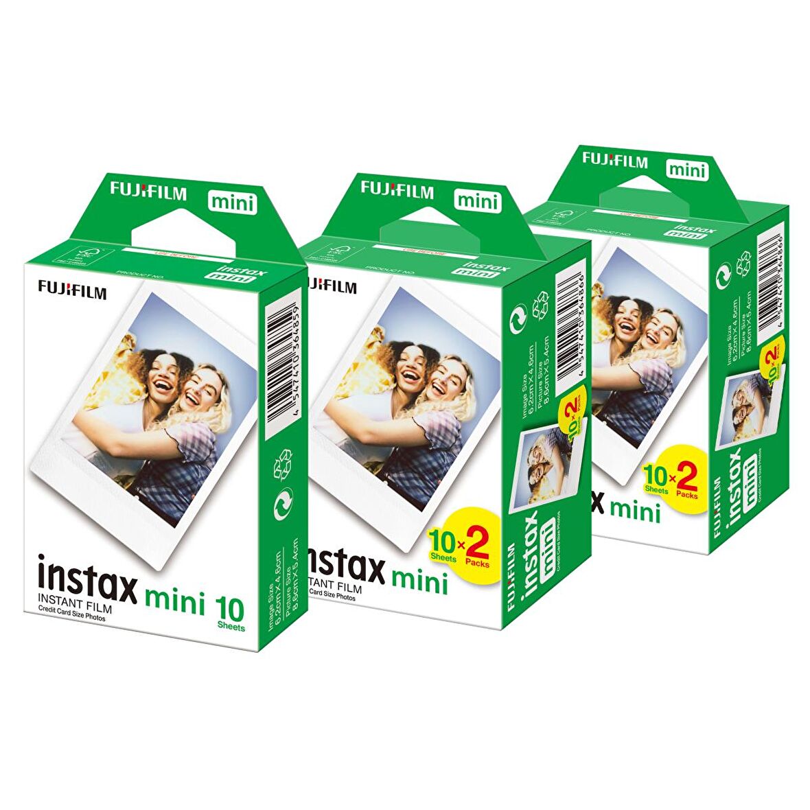 Instax mini 10'lu Film 5'li Set 50 Poz