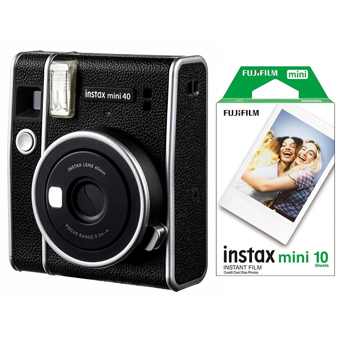 Instax Mini 40 Fotoğraf Makinesi ve 10'lu Film