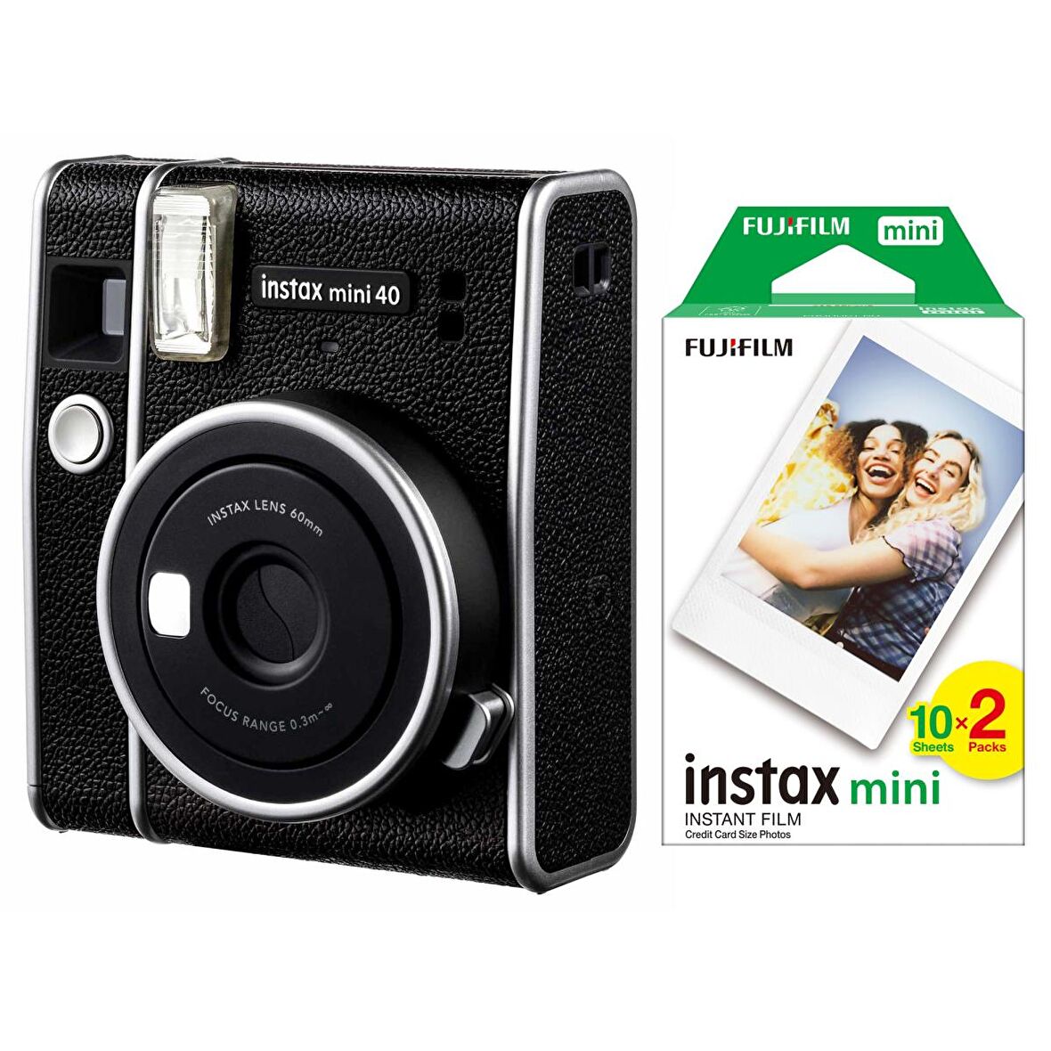 Instax Mini 40 Fotoğraf Makinesi ve 20'li Film