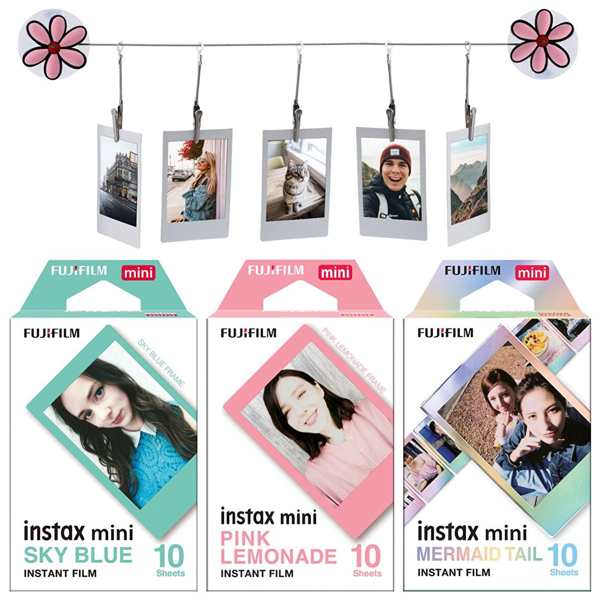 Instax 3'lü Özel Film Hediye Seti 3