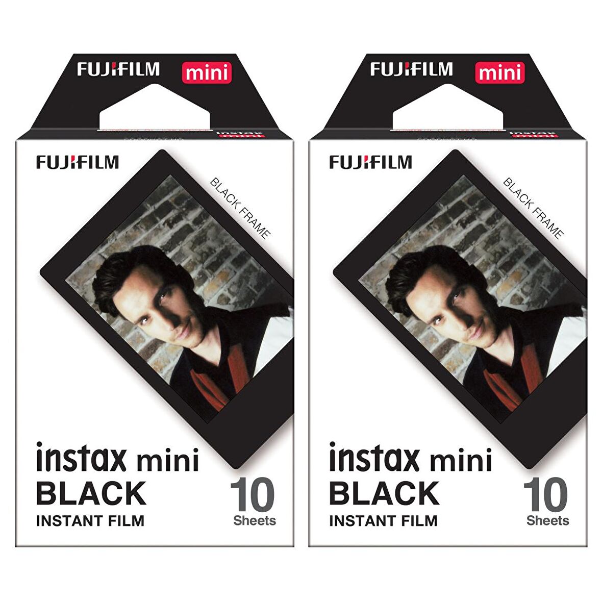 Instax mini Black Edition 10x2 Film Seti