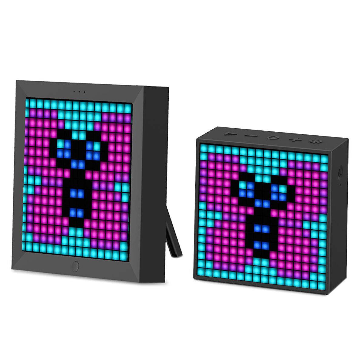 Divoom Timebox Evo Bluetooth Hoparlör ve Pixoo Pixel Led Ekran Seti