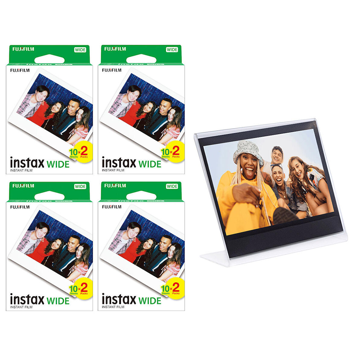 Instax Wide 80'li Film ve Pleksi Çerçeve