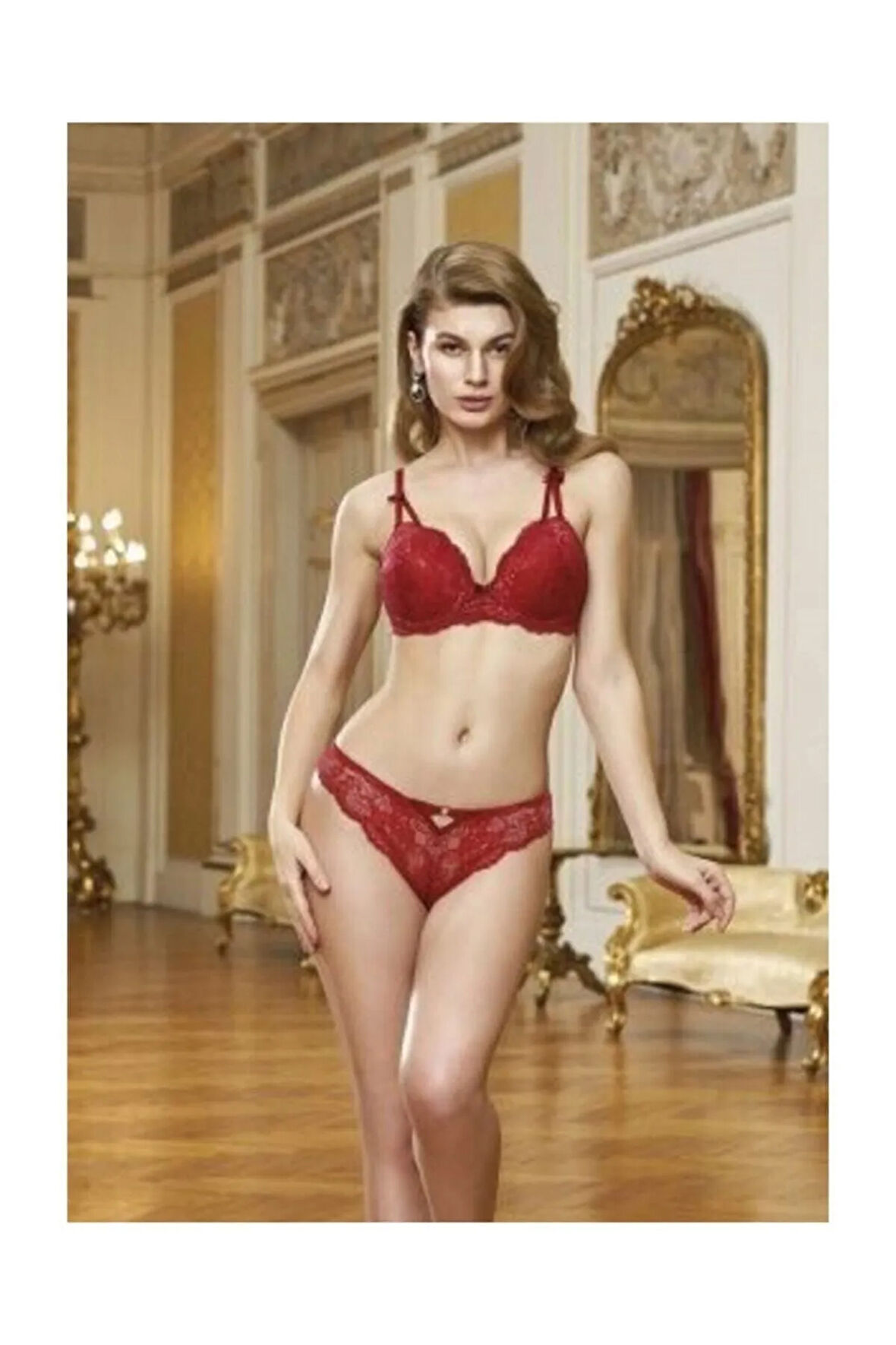 Telli Dantelli Destekli Takım 4430