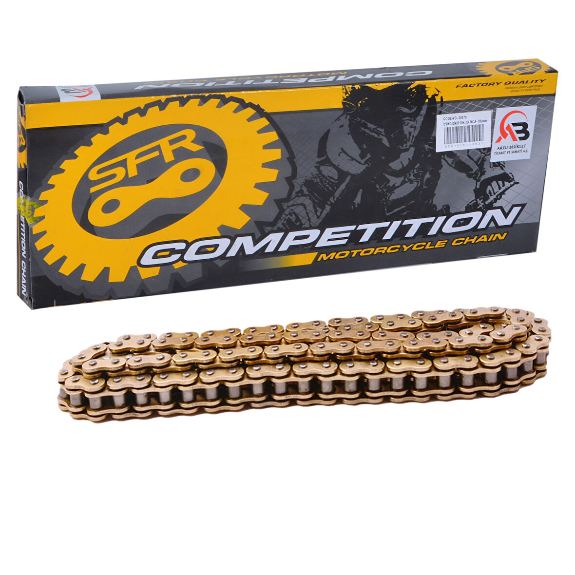 SFR Gold O Ringli Zincir (Gold) 525H x 128L