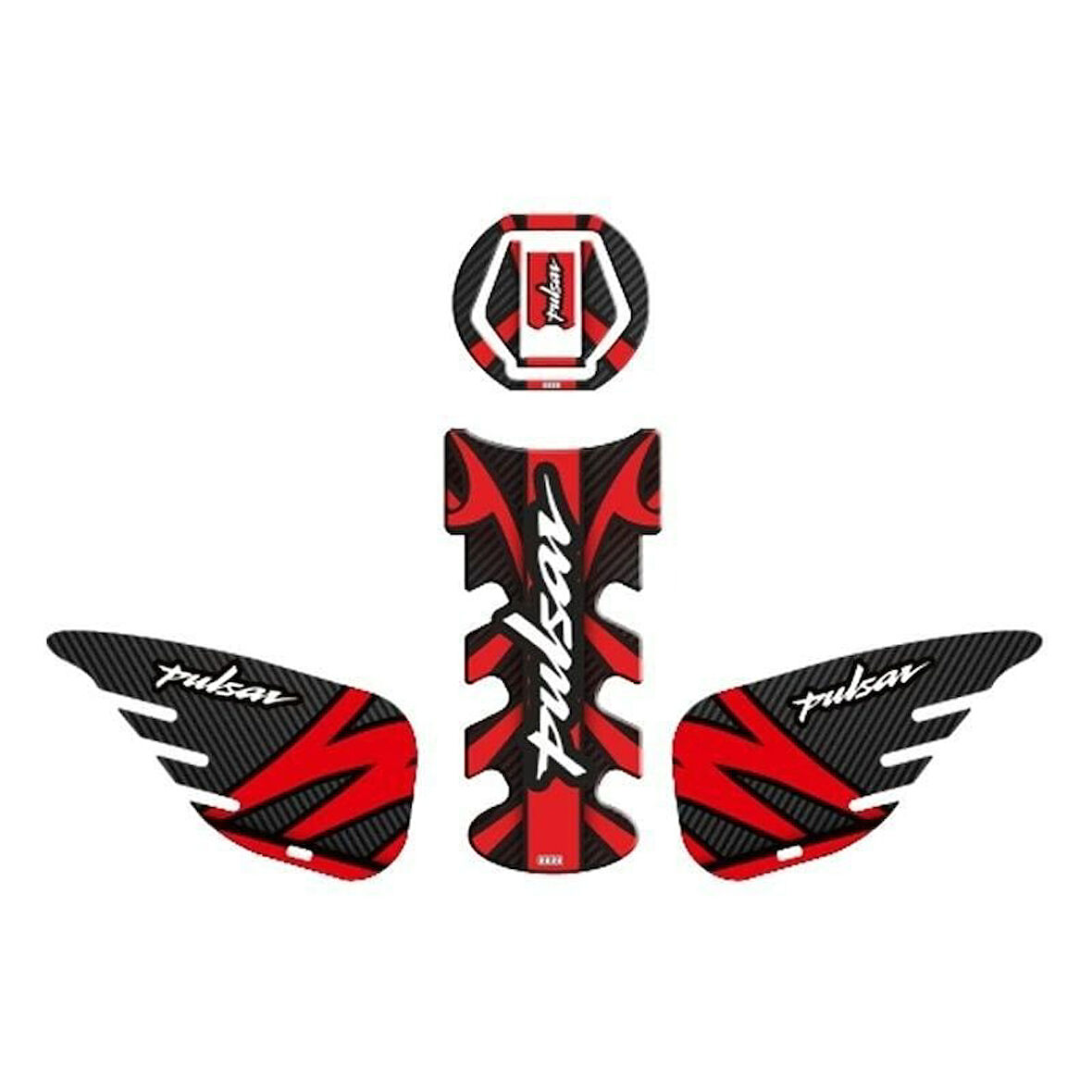 Gogo Bajaj Pulsar Tank Pad Set 002