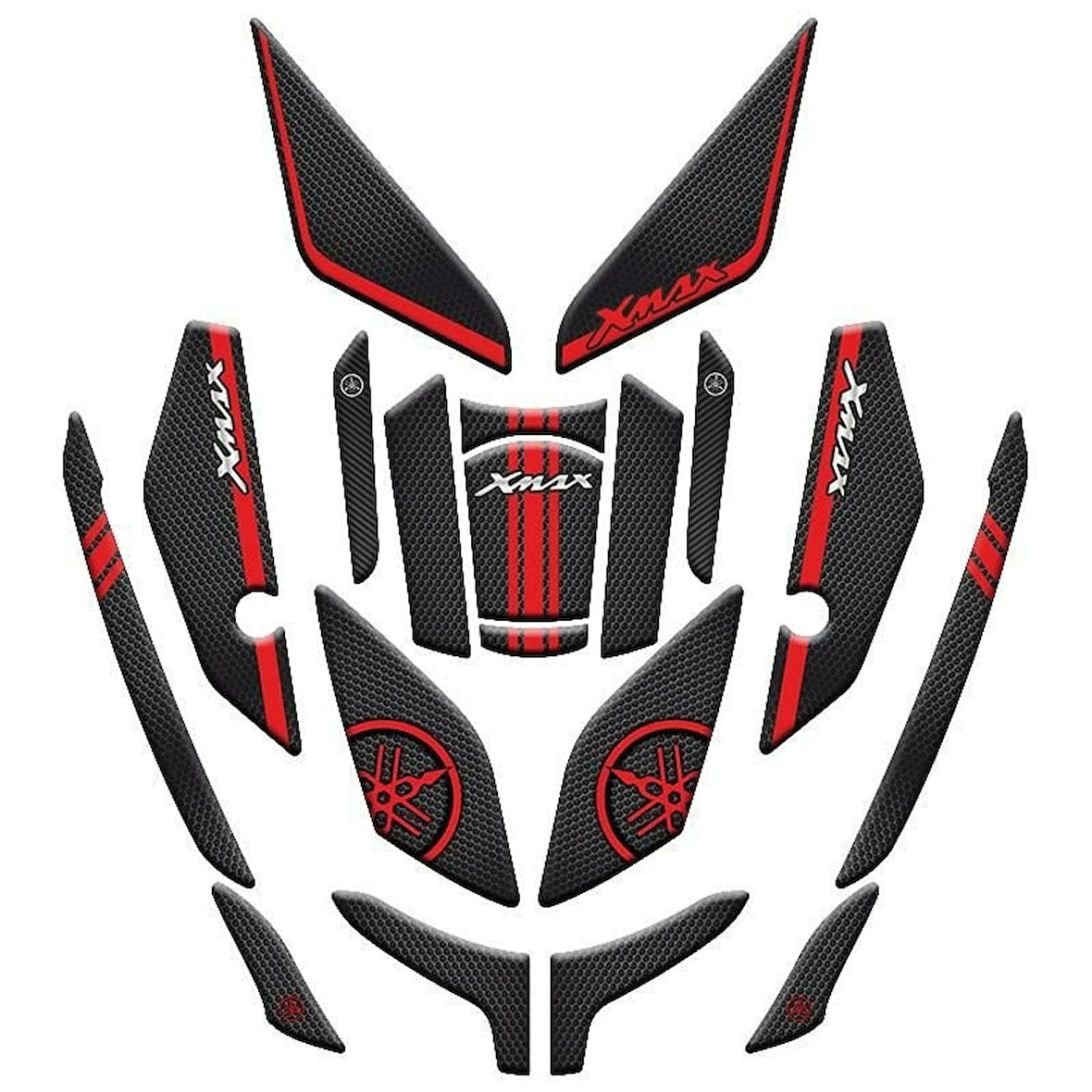 Gogo Yamaha X Max (2023-2024) Tank Pad Set 006