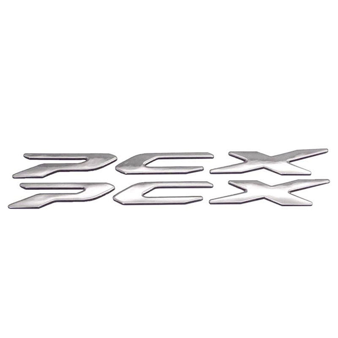 Gear5 Sele Altı Yazı Seti Gri - Honda PCX