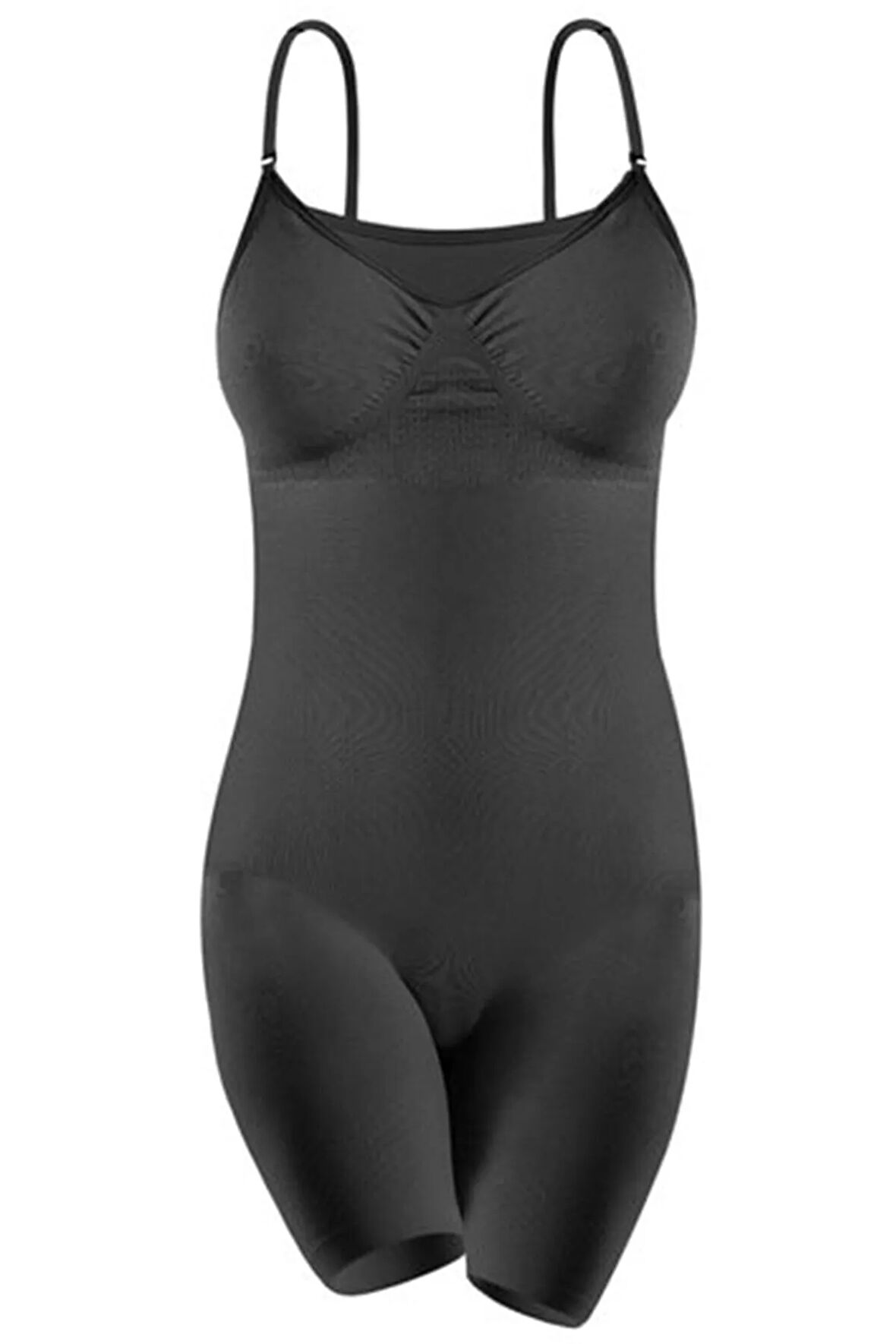 Kadın Siyah Karın Masaj Özellikli Boy Korse