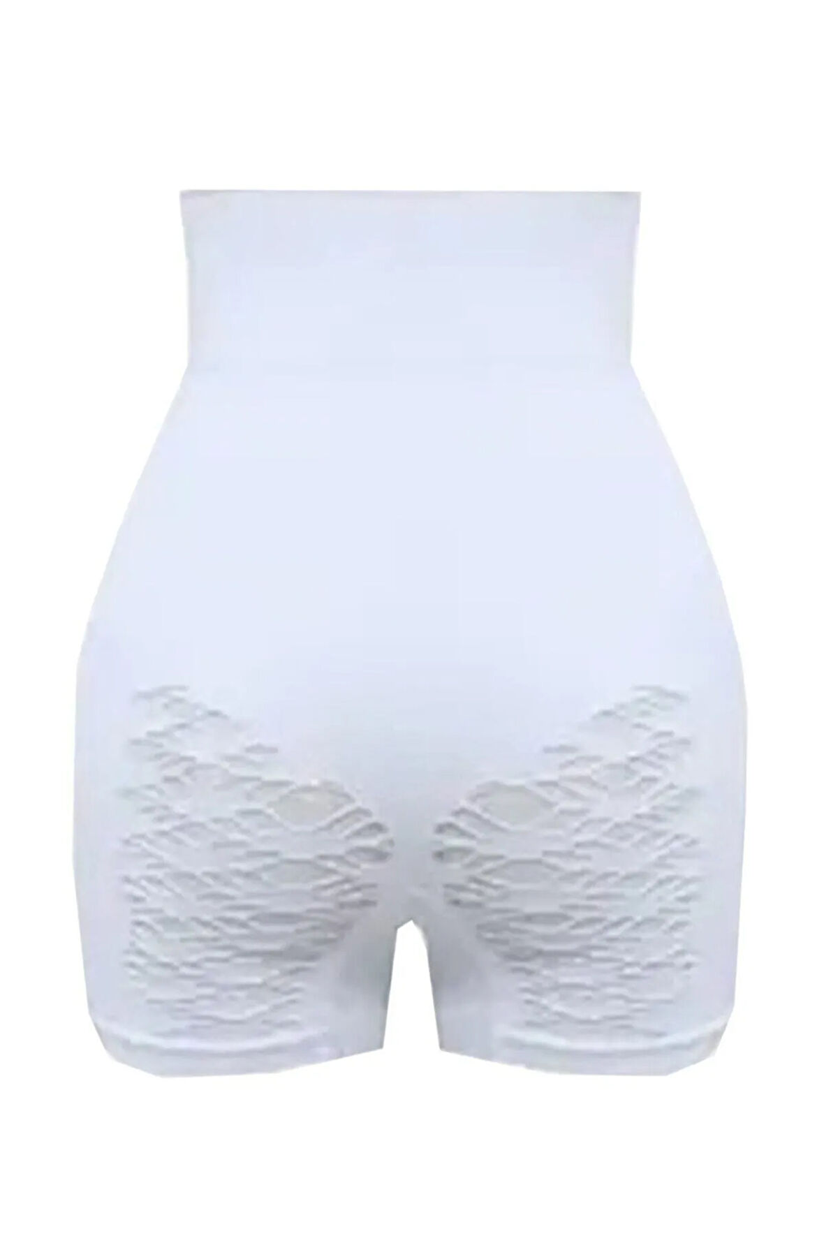 Kadın Beyaz Özel Tasarım Boxer Korse 2064