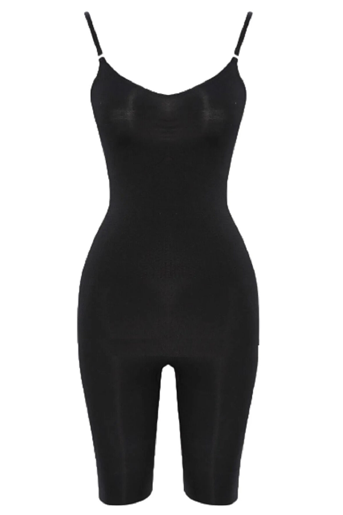 Kadın Siyah Seamless Boxer Boy Korse 2011