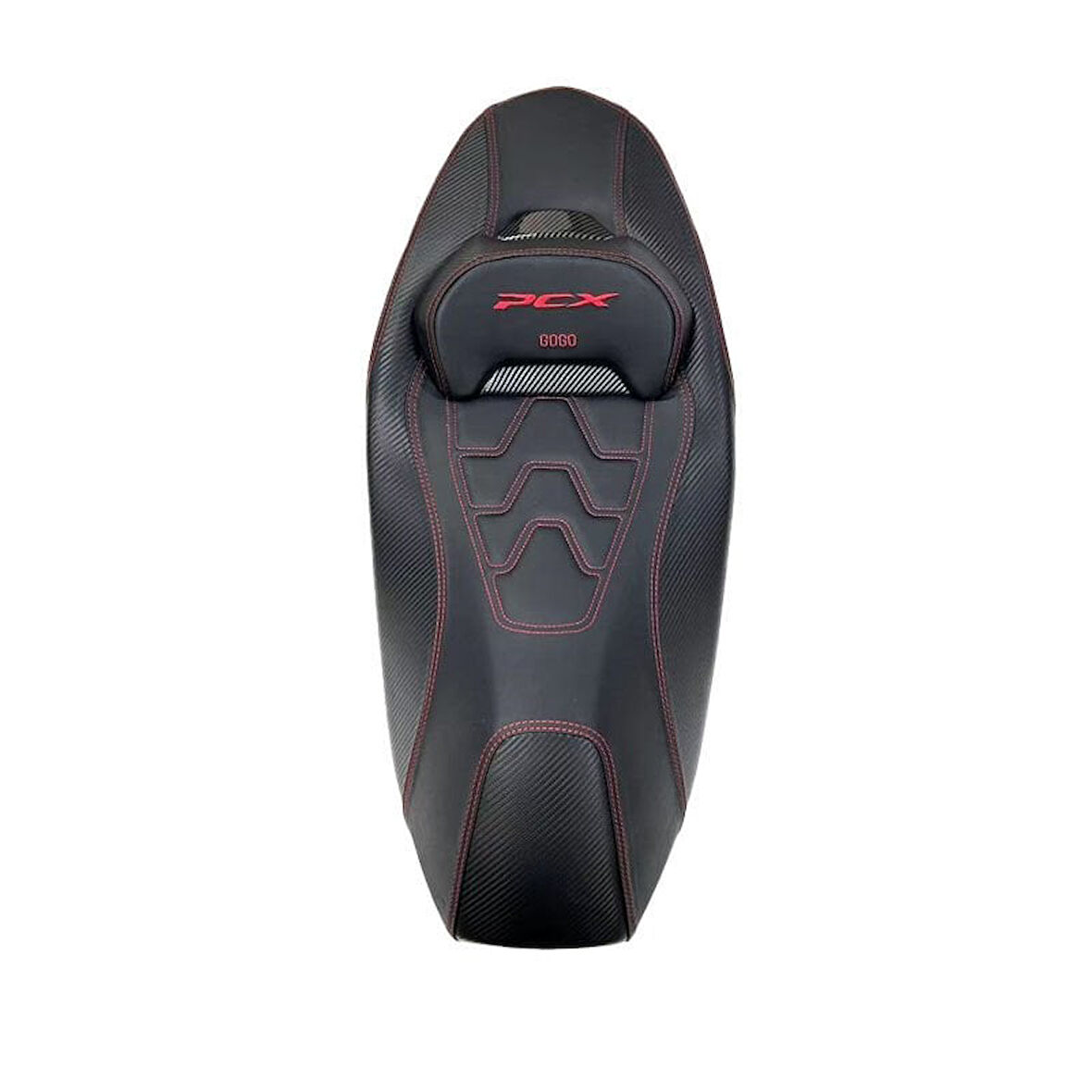 Gear5 Modifiye Bel Destekli Spor Sele Kırmızı - Honda PCX (2021-2025)