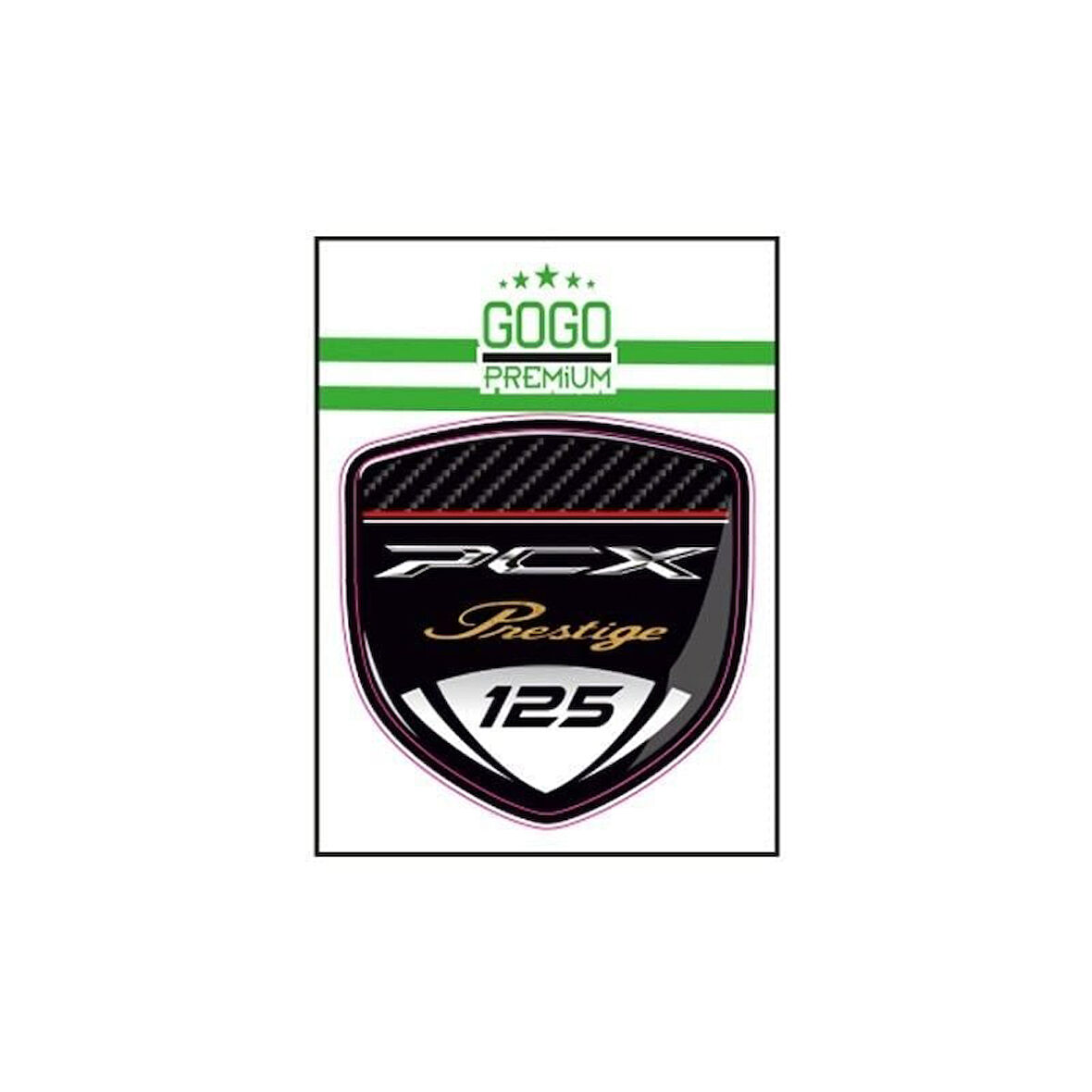Gogo Siperlik Damla Sticker - Honda PCX