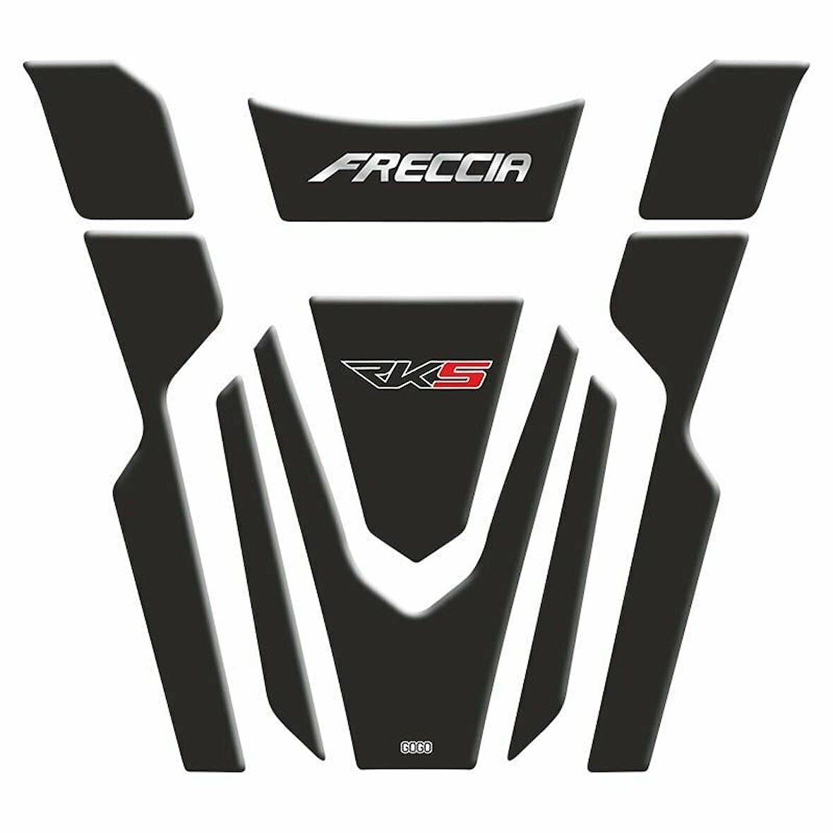 Gogo RKS Freccia 150 Tank Pad Set 001 Siyah