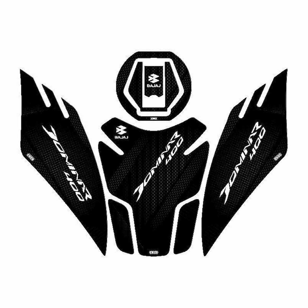 Gogo Bajaj Dominar 400 (2017-2024) Tank Pad Set 003