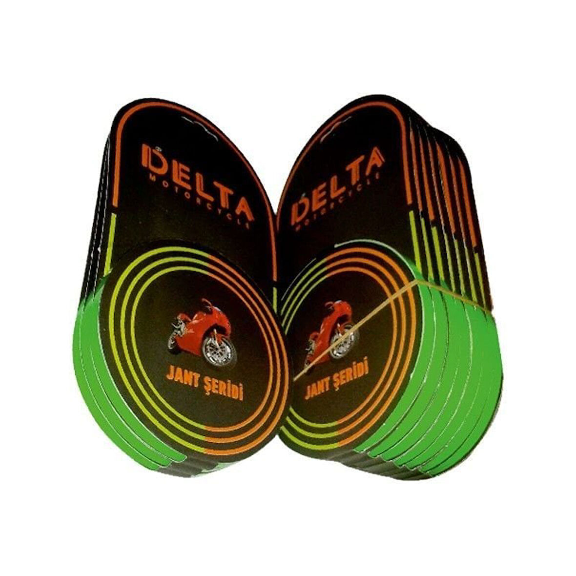 Gogo Lüks Jant Şeridi Seti Florasan Yeşil (7cm x 7m)