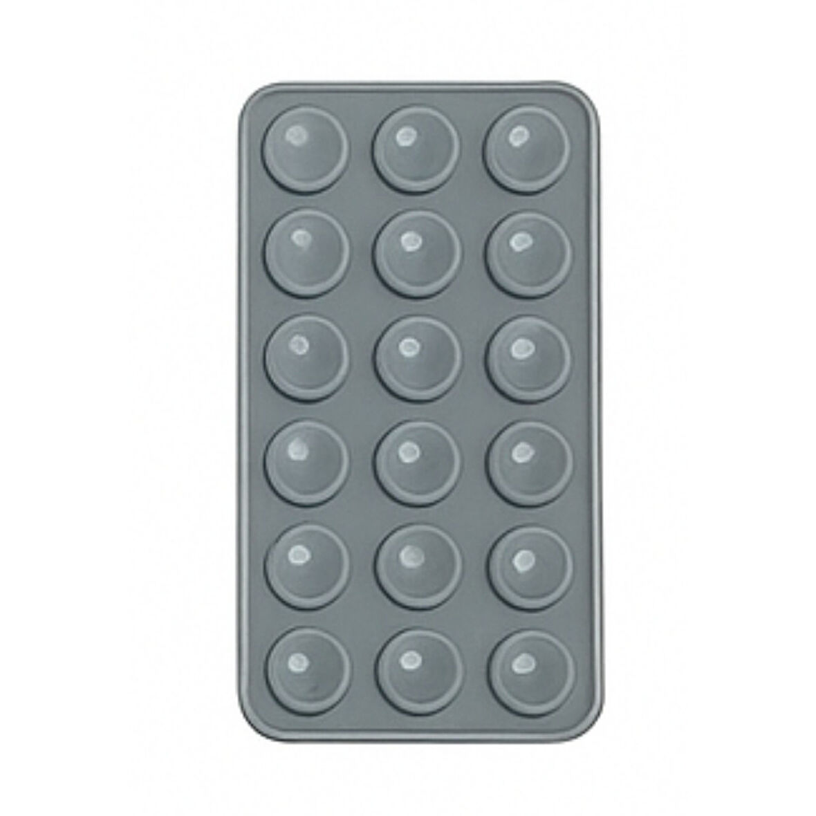 Gear5 Vantuzlu Silikon Telefon Tutucu Gri