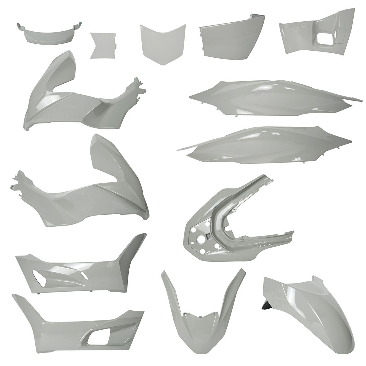 Monero Kaporta Set Nardo Gri - Honda PCX (2021-2024)