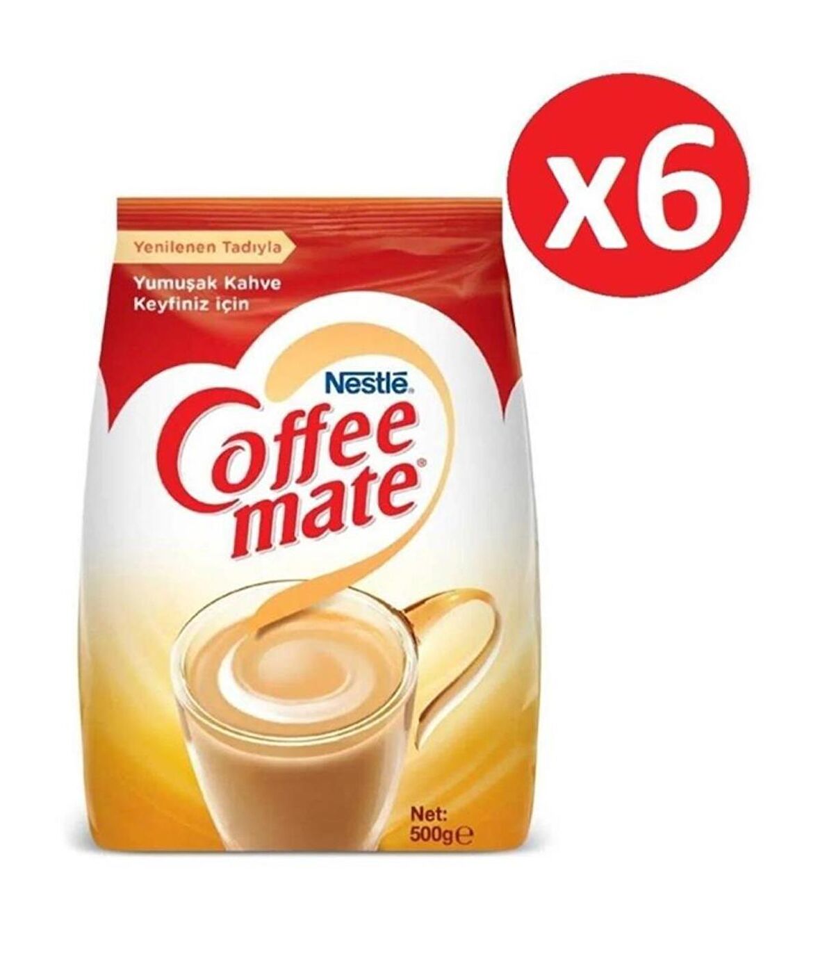 Nestle Coffee Mate Süt Tozu - Kahve Kreması - 500 Gr x 6 Adet