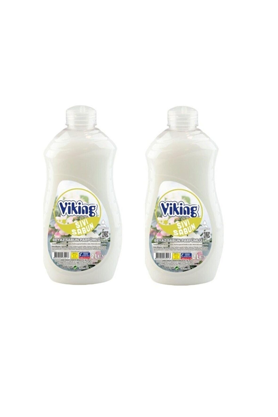 Viking Beyaz Sabun Kokulu Sıvı Sabun 2 Lt X 2 Adet