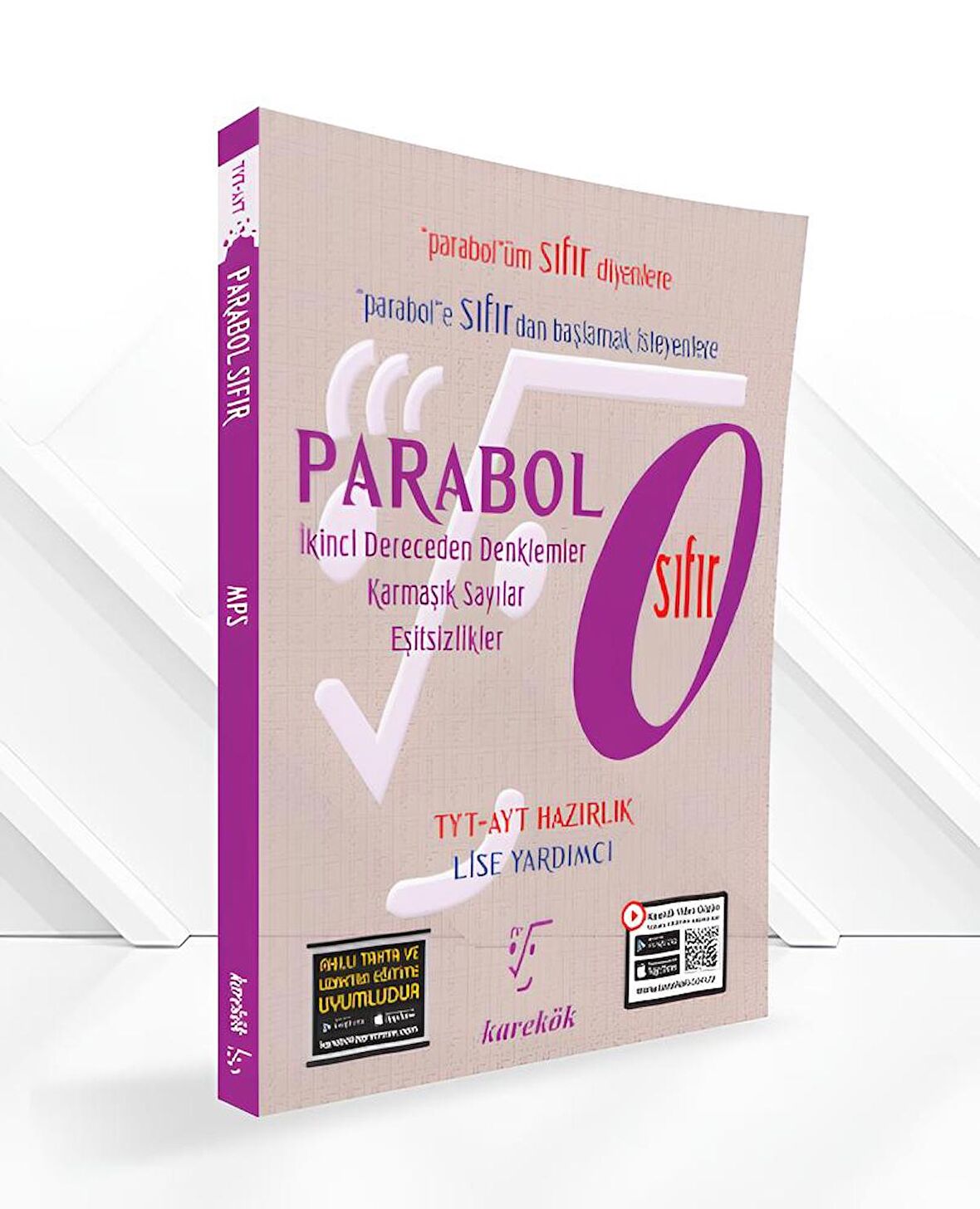 Yeni Müf. Karekök Yayınları Güncel TYT-AYT Parabol Sıfır Konu Anlatımlı Çözümlü Soru (Parabol'üm Sıf