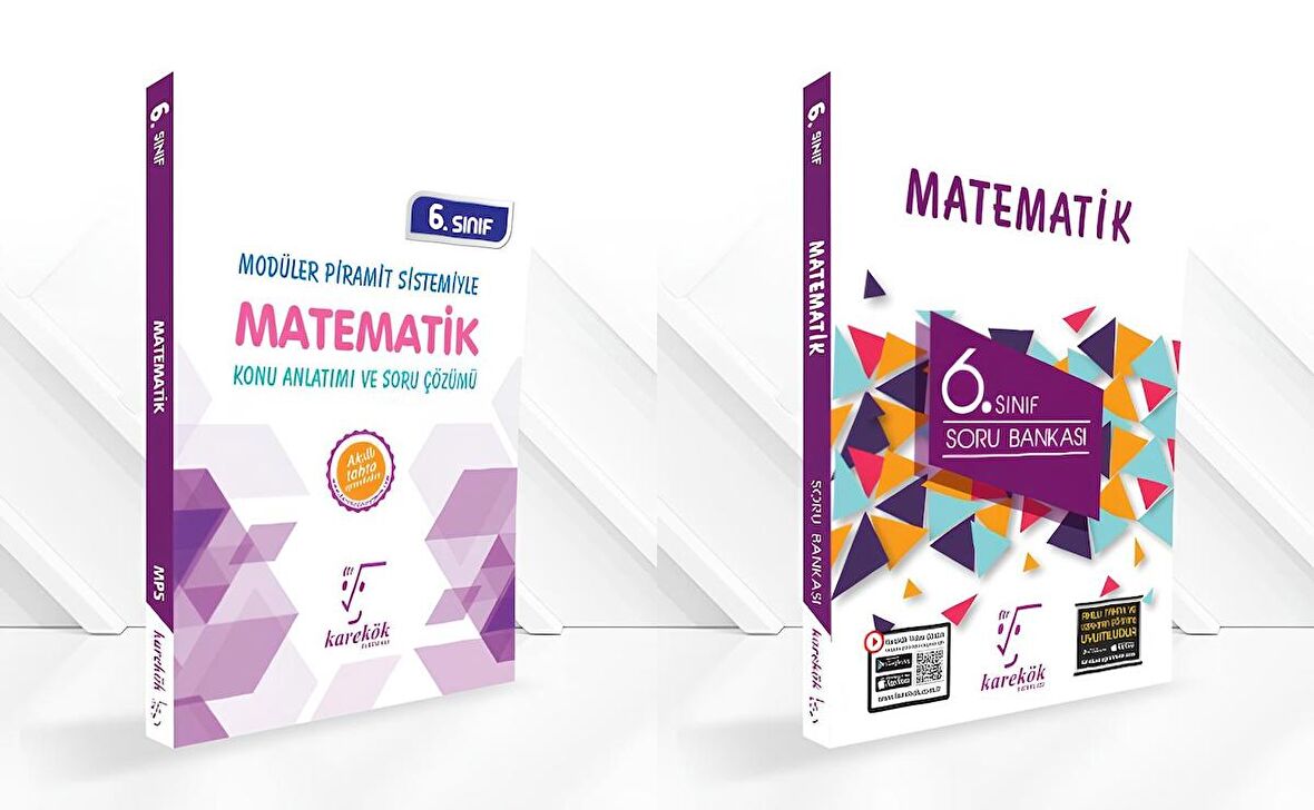 Yeni Müf. Karekök Yayınları Güncel 6.Sınıf Matematik Konu Anlatımlı MPS + Soru Bankası