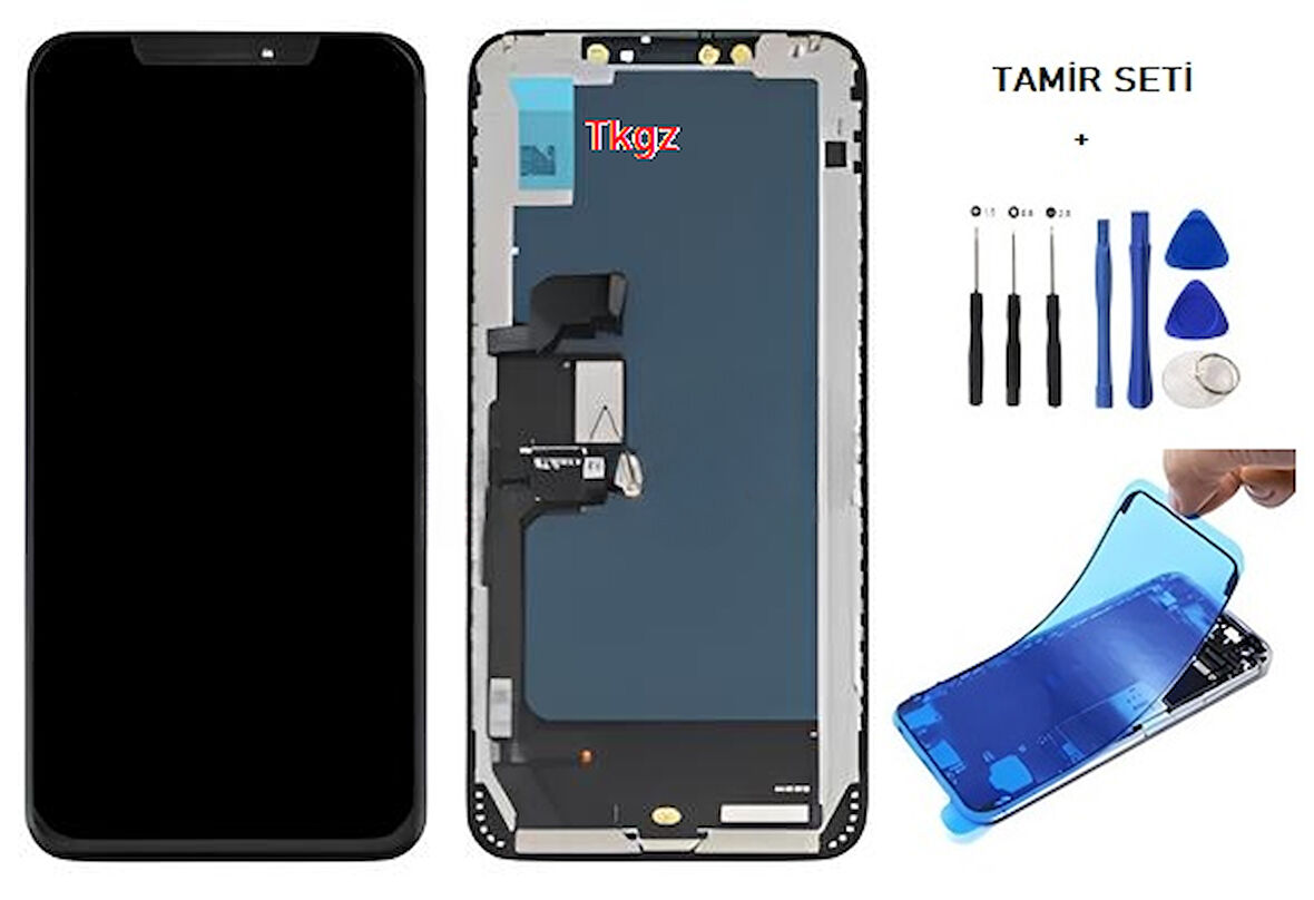 iPhone XS MAX Lcd Ekran Dokunmatik Orijinal  Kalite (GX MARKA ) + TAMİR SETİ + TOZ BANTI