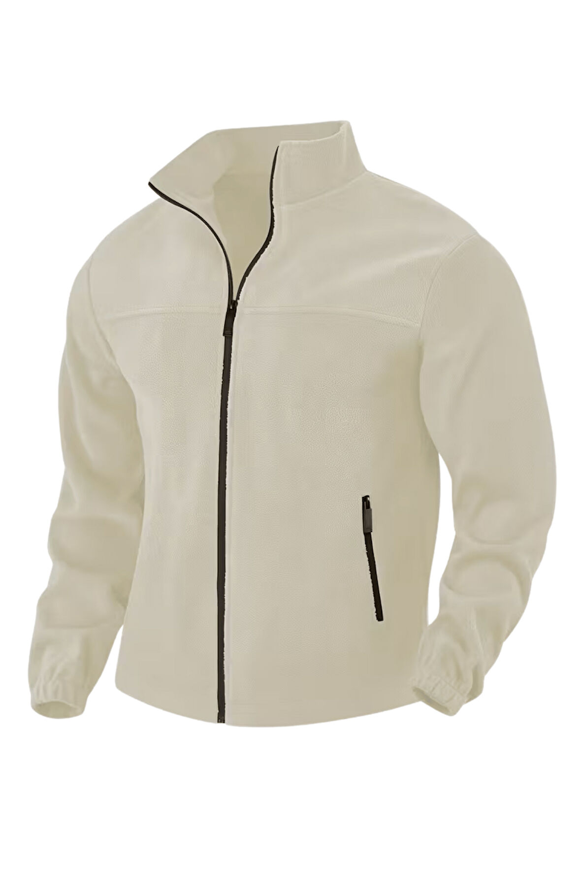 Genıus Store Erkek Polar Bato Yaka Tam Fermuarlı Cepli Polar BATO-POLAR