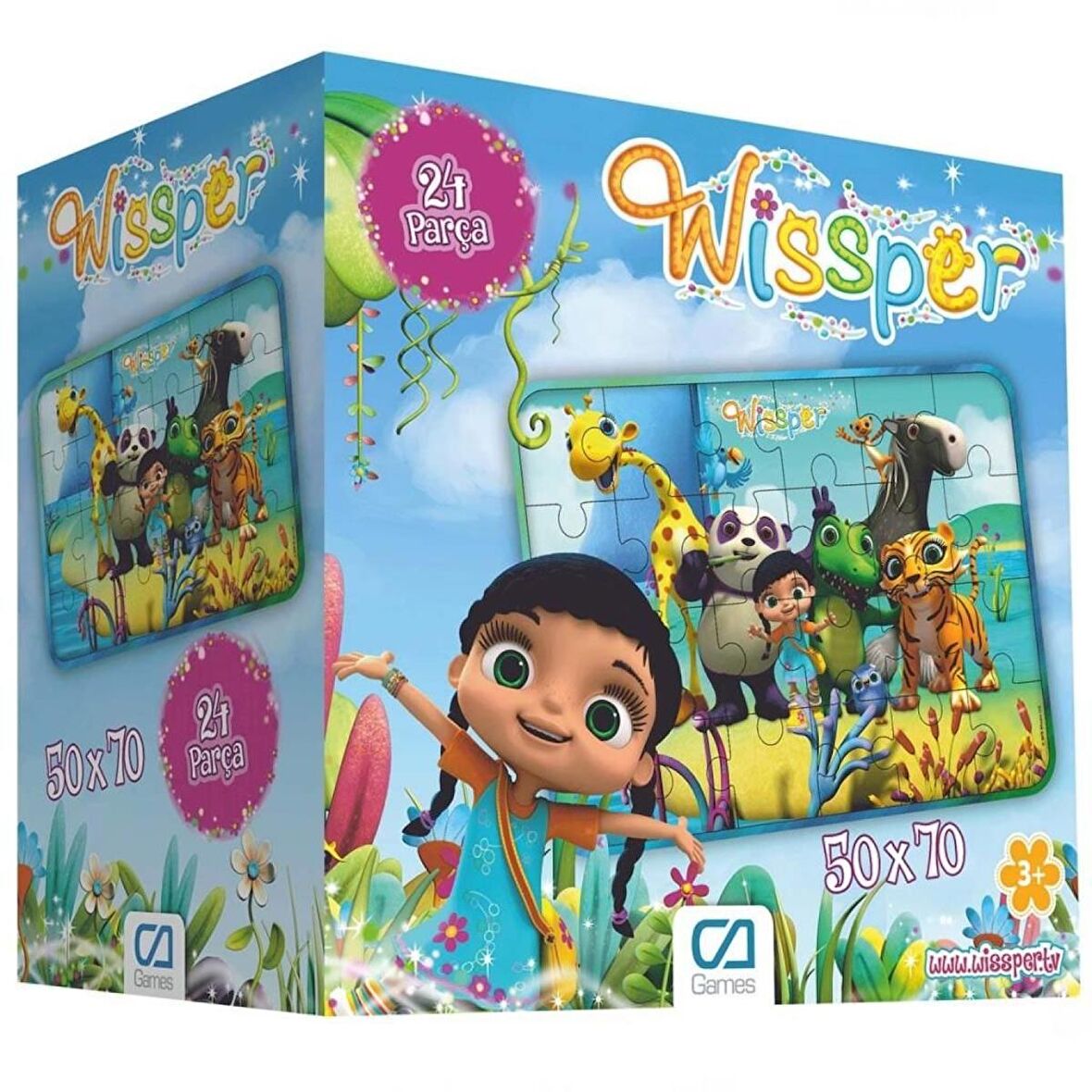 Nessiworld Wissper 24 Parça Yer Puzzle
