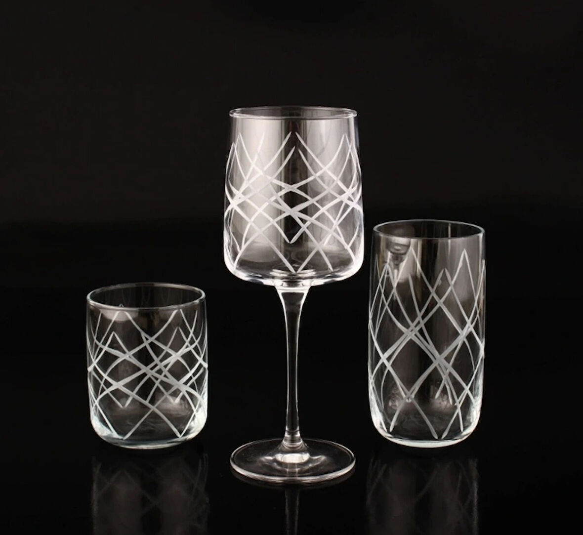 SOFRA TAKIMI HD LEYLA DEKOR (112-805-229) 18 PARÇA 6 KİŞİLİK