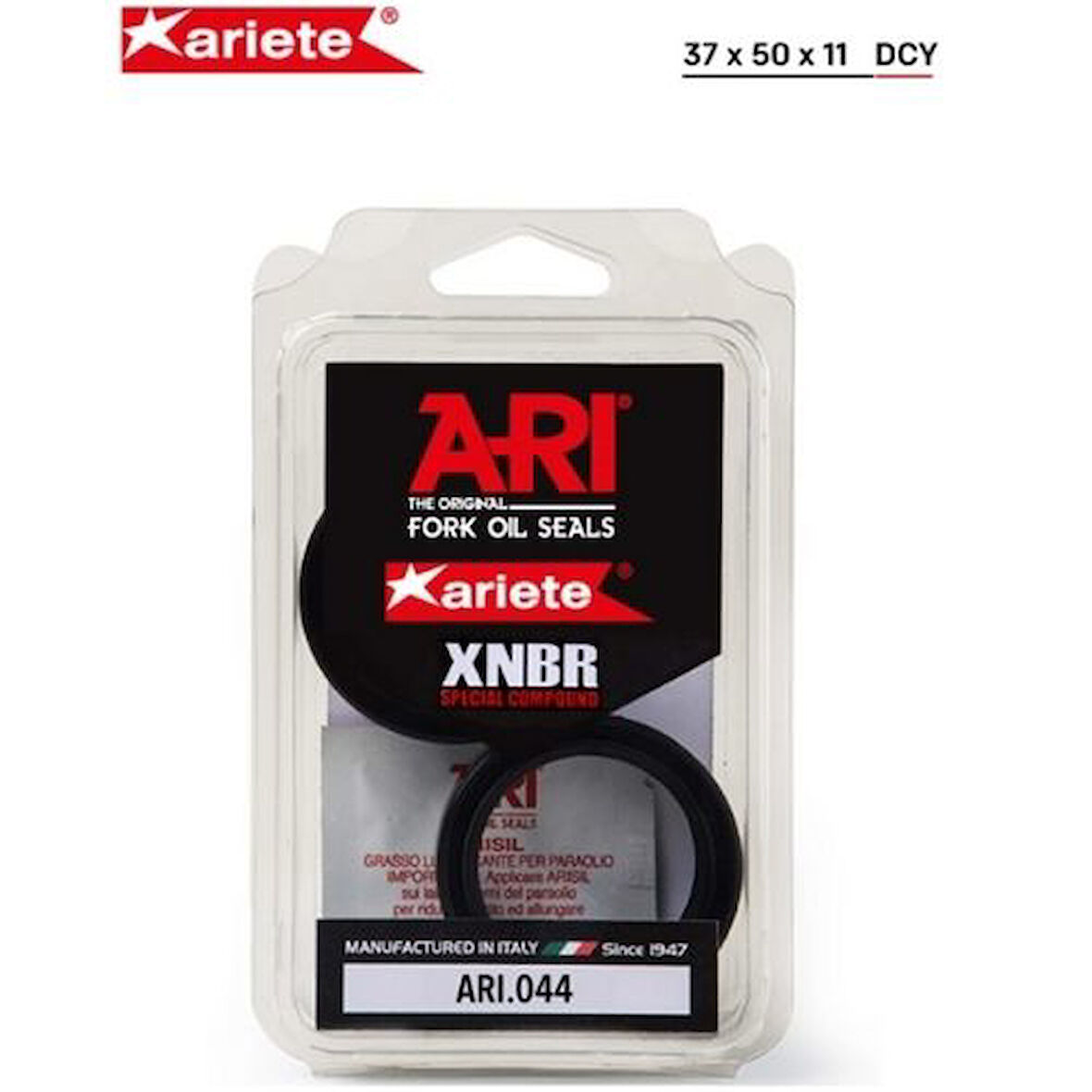 Ön Amortisör Yağ Keçesi Çift Yaylı (37x50x11) DCY