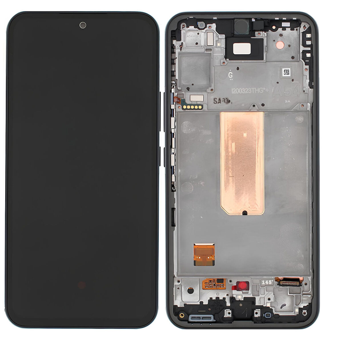 Samsung Galaxy A54 5G SM-A546 Lcd Ekran Dokunmatik Orijinal Kalite SİYAH ÇITALI