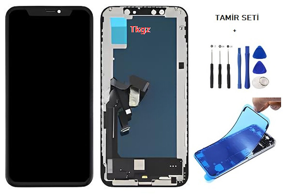 iPhone XS Lcd Ekran Dokunmatik Orijinal Kalite (GX MARKA ) + TAMİR SETİ + TOZ BANTI