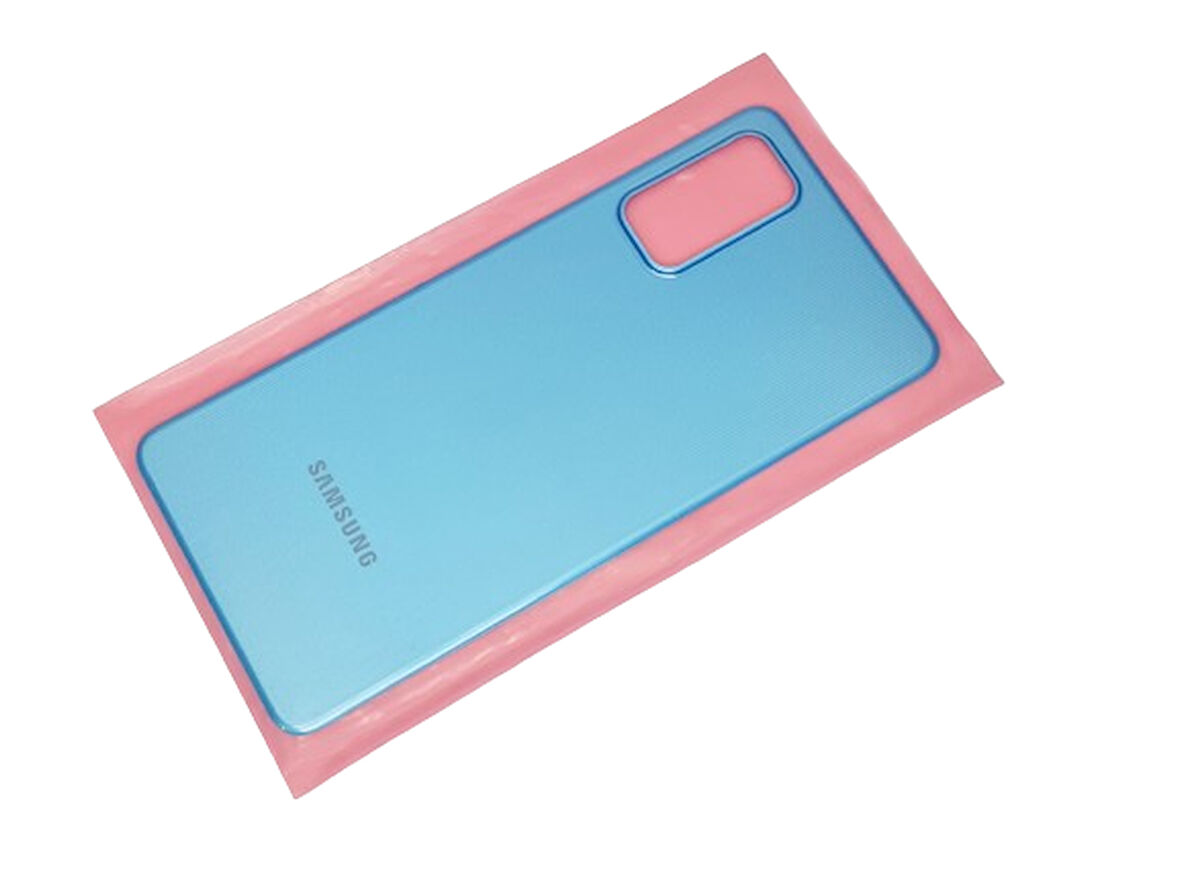 Samsung Galaxy M52 Arka Pil Batarya Kapağı MAVİ