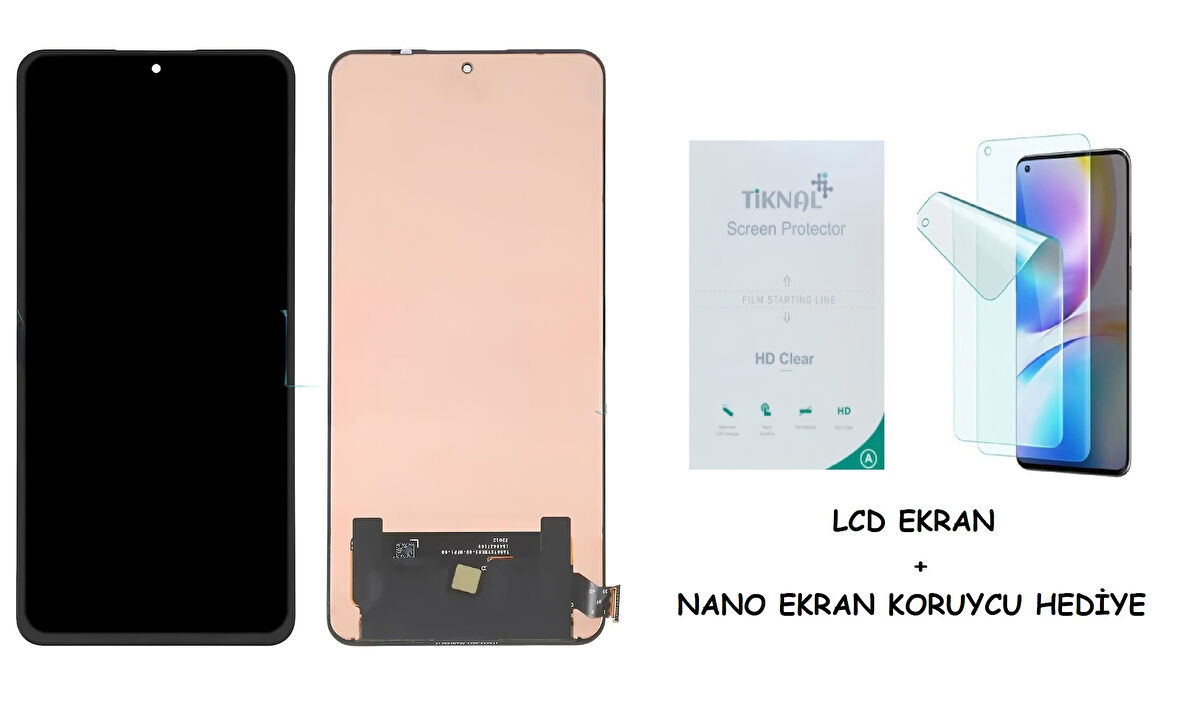 Xiaomi Redmi NOTE 12 PRO PLUS + Lcd Ekran Dokunmatik - A - Kalite + NANO EKRAN KORUCU