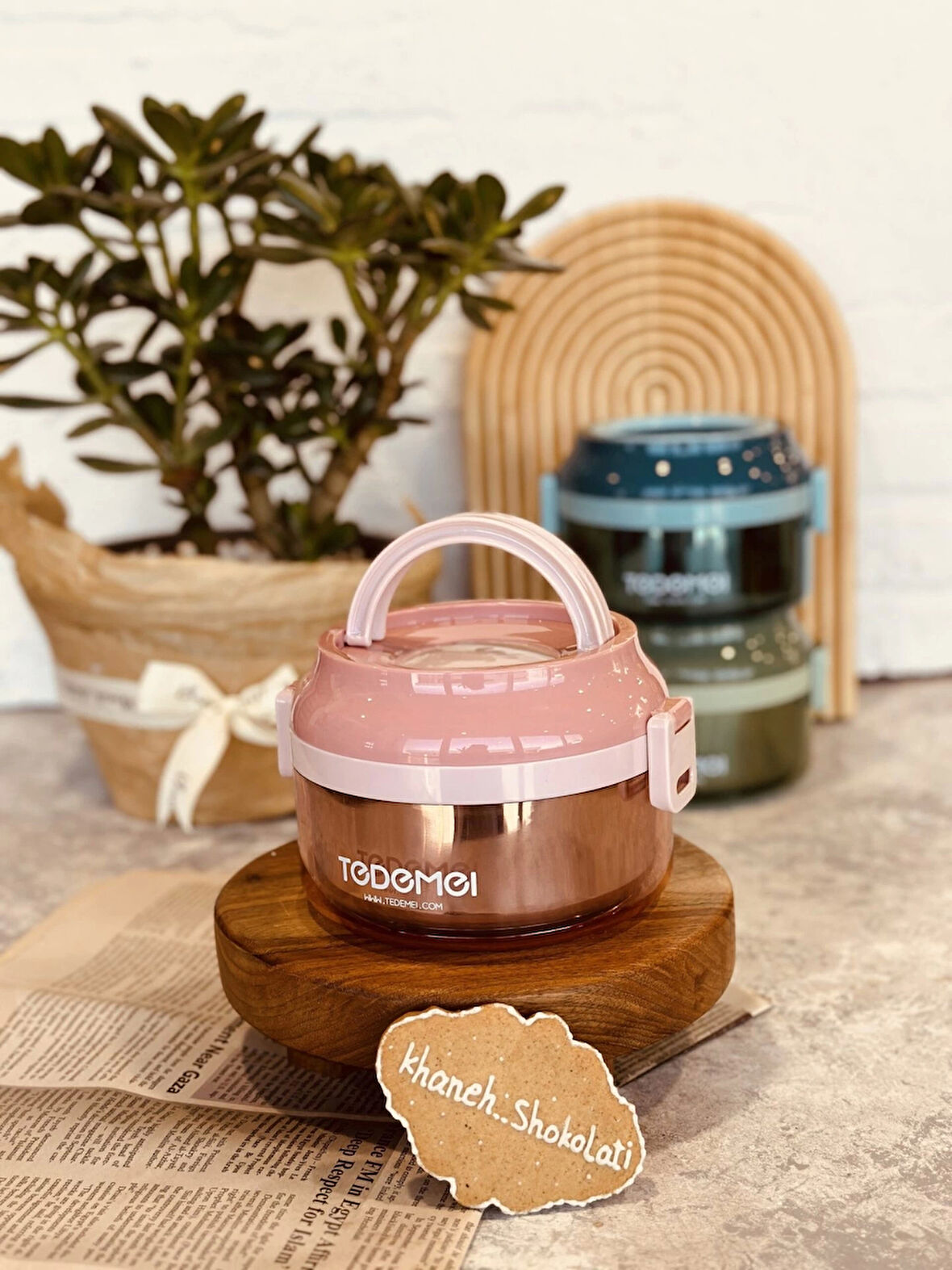 Tek Katlı Paslanmaz Çelik Sızdırmaz Saklama Kabı Beslenme Kabı 0,8 Lt. Pembe İthal Ürün